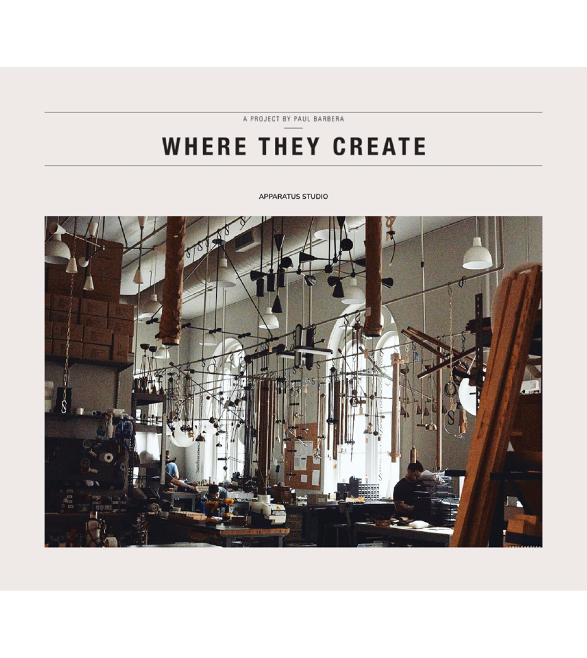WHERE THEY CREATE
