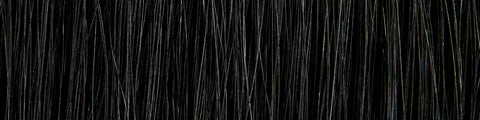 Close-up of textured black and dark gray fibers densely arranged in vertical strands against a dark background