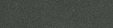 Close-up view of dark gray textured leather surface with natural grain and fine creases visible