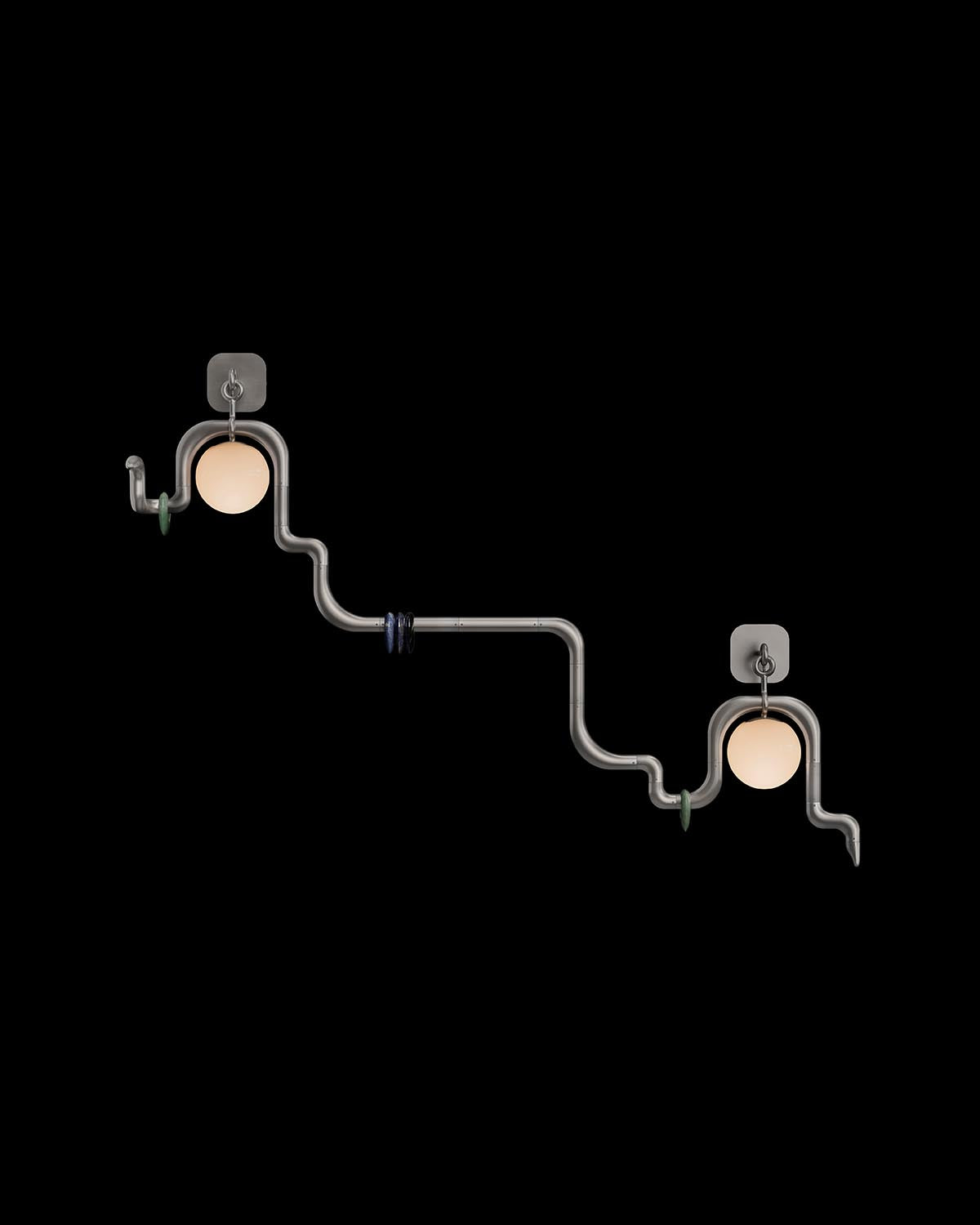 RAHVI : 2 SCONCE HORIZONTAL