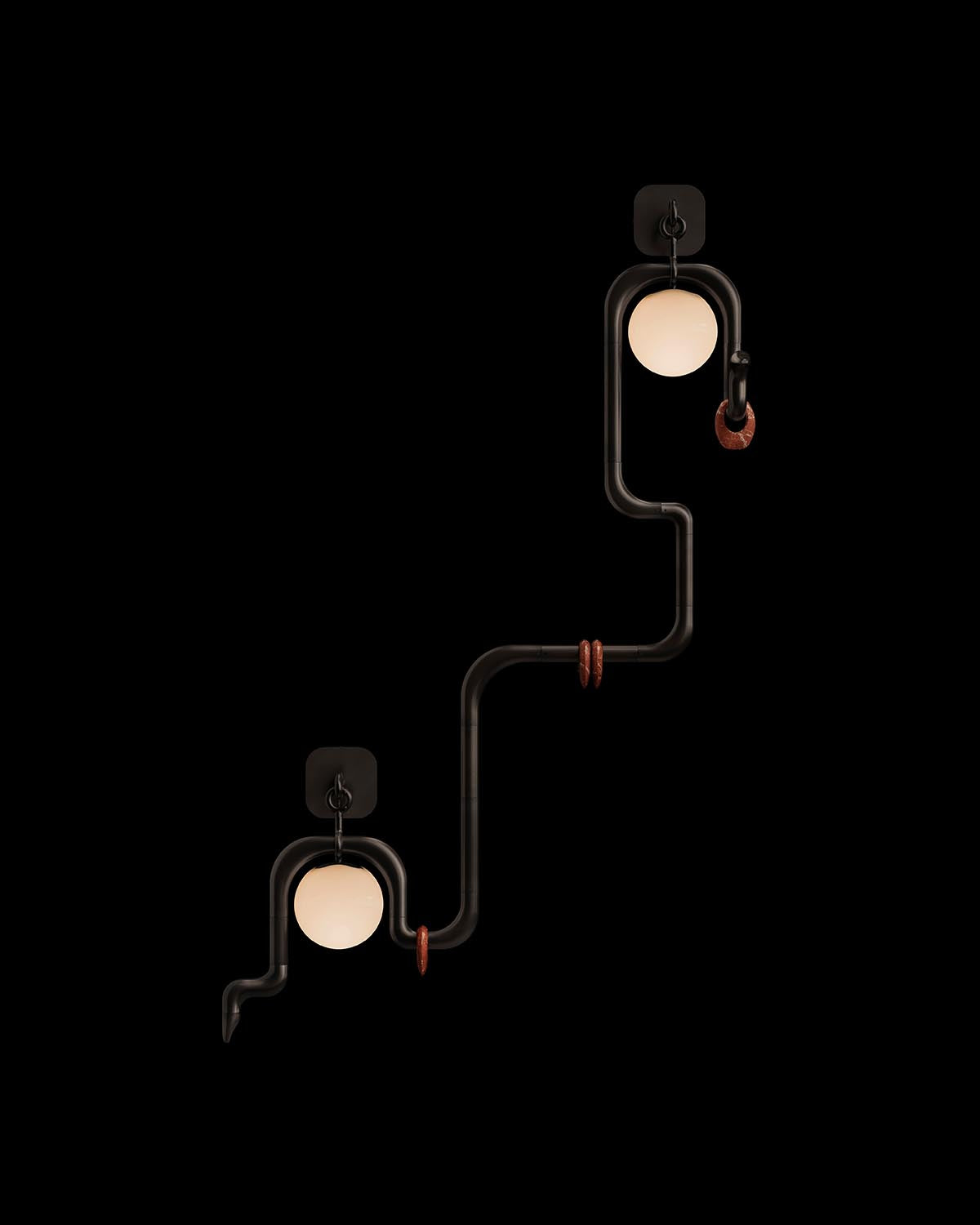 RAHVI : 2 SCONCE VERTICAL
